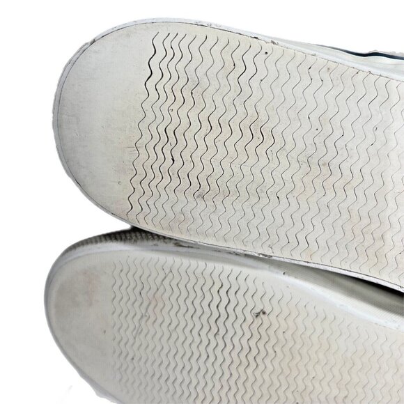 Sperry Top-Sider Boat Shoes Tan Linen Oat Leather Upper Womens Size 10M - Picture 8 of 9